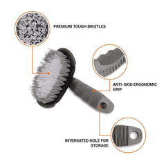 T-type Car Truck Motorcycle Wheel Tire Rim Hub Wash Brush Clean Cleaning Tool