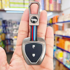 2 Button Metal Key Cover For Toyota Innova Fortuner