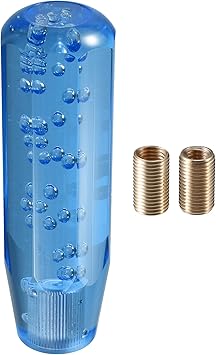1pc Bubble Crystal Car Gear Shift Knob Manual Gear Stick Lever Knob