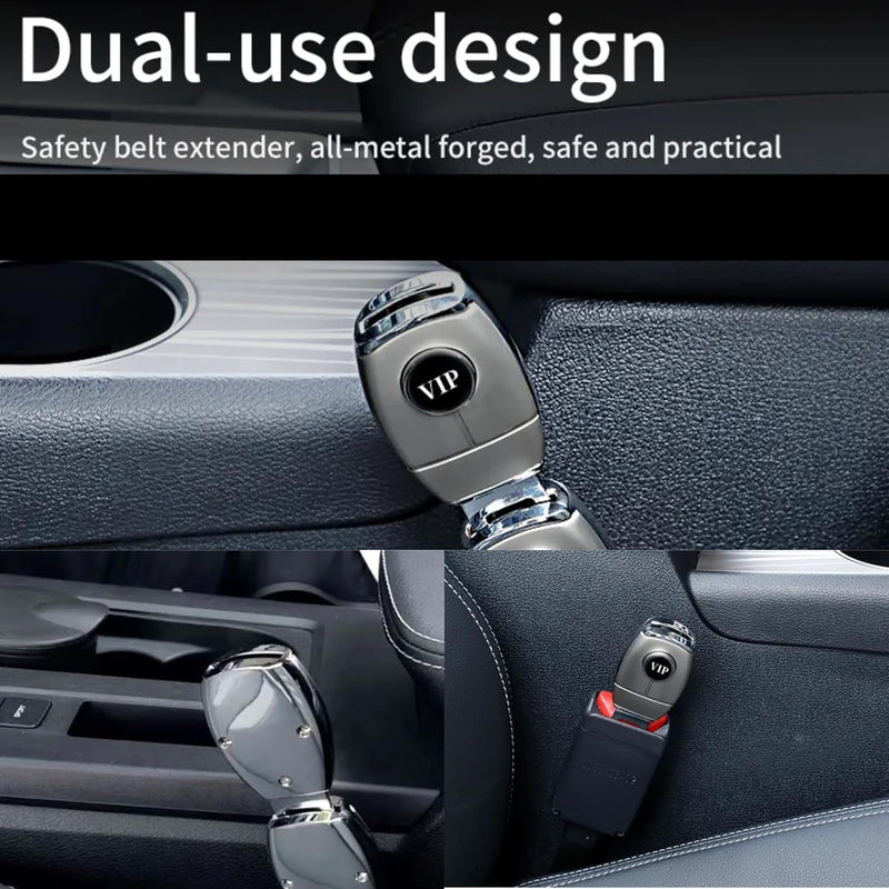 1 pc Car Seatbelt Buckle Extender Clips - Universal Adjustable & Durable Extension For Safety