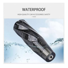 Car Shift Knob Durable Front Shift Lever Knob Universal for Automatic and Manual Vehicle Acrylic with 2 Adapter 1 Set