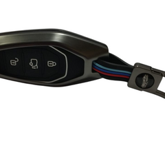 3 Button Metal Key Cover For Mahindra XUV 500 (PUSH BUTTON START)