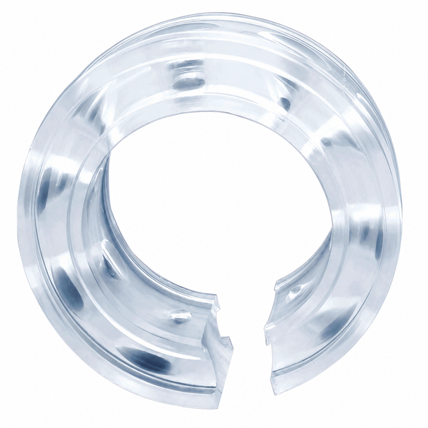 2pcs Transparent Color Car Shock Absorber Spring Bumper Power Auto Buffers Springs Bumpers Cushion
