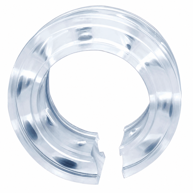 2pcs Transparent Color Car Shock Absorber Spring Bumper Power Auto Buffers Springs Bumpers Cushion