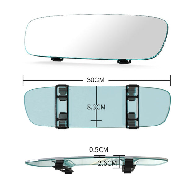 3R-336 Borderless Rearview Flat A (300 Mm) White Mirror