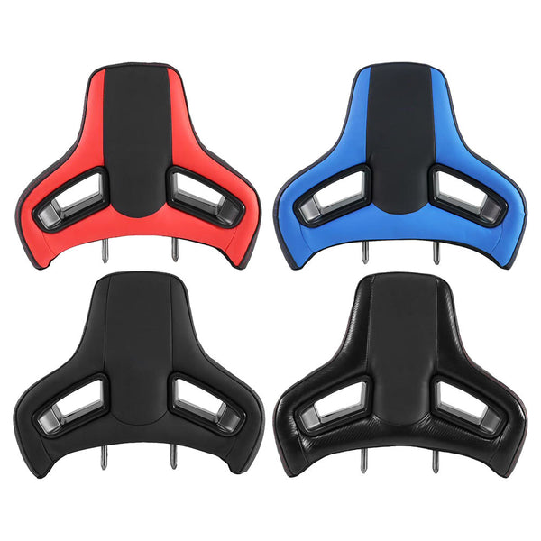 Sport Car Seat Auto Headrest Modified Plug-In High Quantity Comfort Racing Car Neck Pillow Cushion OLIVER Fitment