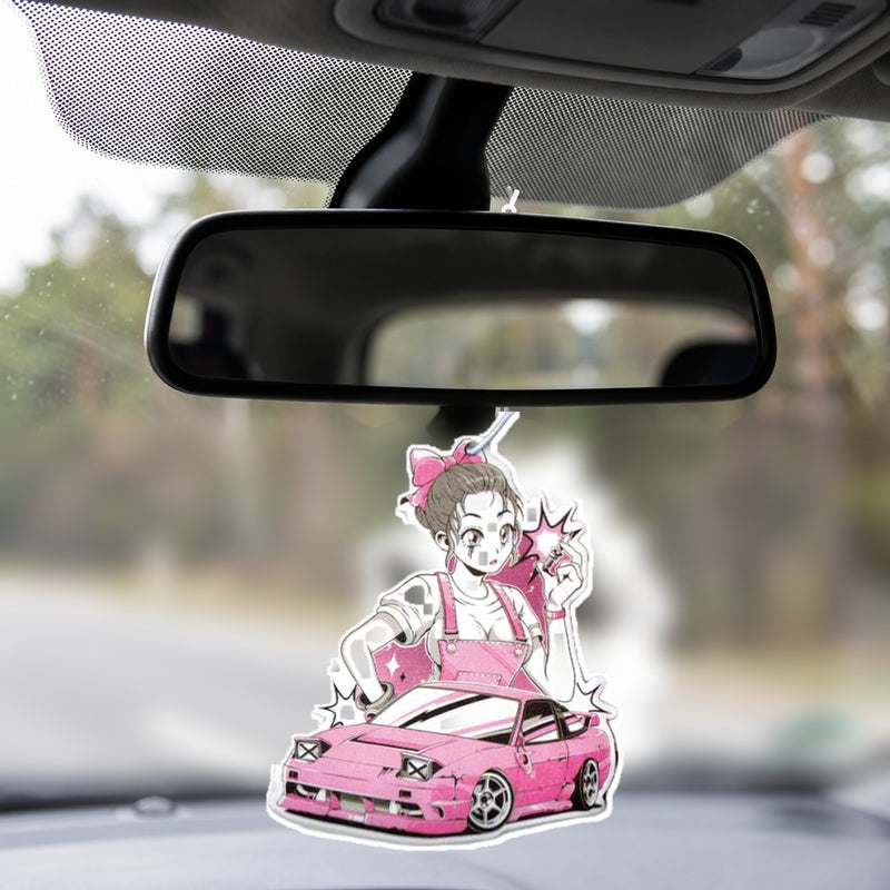 1Pc JDM Car Air Freshener Hanging Perfume , Natural Essential Oil Car Scent Refresh Whole Car