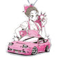 1Pc JDM Car Air Freshener Hanging Perfume , Natural Essential Oil Car Scent Refresh Whole Car