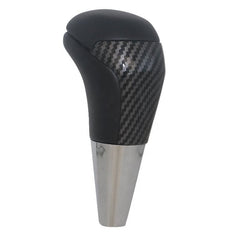 Carbon Fiber Car Gear Knob Manual Automatic Universal Auto Push Down Stick Shift Waterproof Shifter Lever