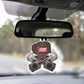 1Pc JDM Car Air Freshener Hanging Perfume , Natural Essential Oil Car Scent Refresh Whole Car