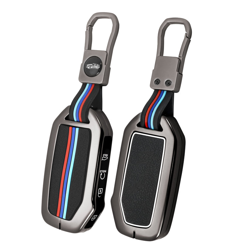 Car Smart Key Metal Key Cover Shell For KIA Seltos and Sonet