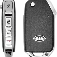 Metal Car Key Cover Fit for New Kia Seltos 2023