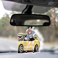 1Pc JDM Car Air Freshener Hanging Perfume , Natural Essential Oil Car Scent Refresh Whole Car