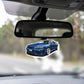 1Pc JDM Car Air Freshener Hanging Perfume , Natural Essential Oil Car Scent Refresh Whole Car