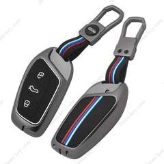 3 Button Metal Key Cover For MG  ZS EV, Astor