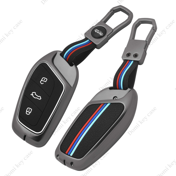 3 Button Metal Key Cover For MG  ZS EV, Astor