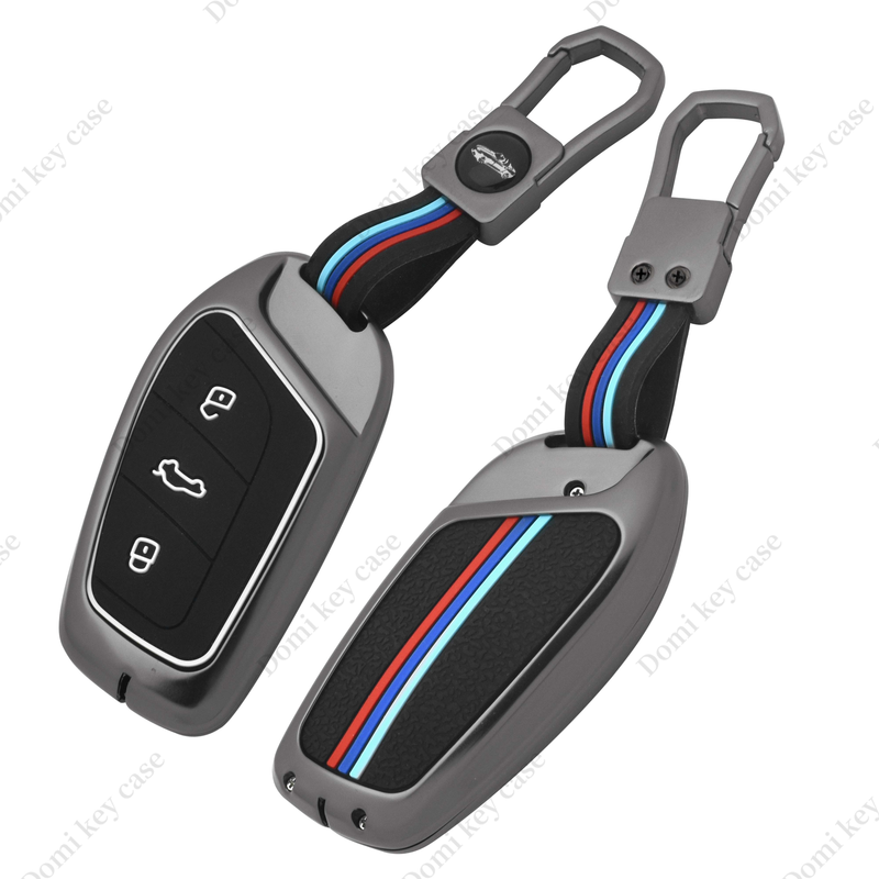 3 Button Metal Key Cover For MG  ZS EV, Astor