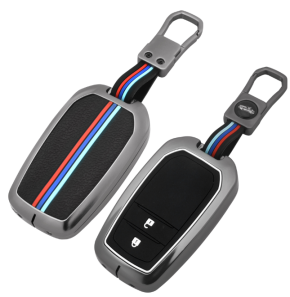 Car Metal Key Cover For Toyota Innova Crysta, Hilux