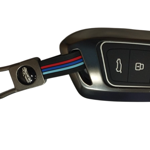 3 Button Metal Key Cover For MG Hector, Windsor EV