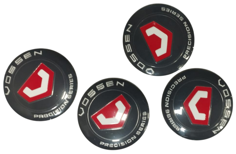 4pcs Voss Car Wheel Center Hub Cap Caps Badge Sticker Decal 60mm