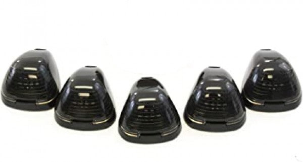 Thar Hummer 5PCS Smoke Roof Cab Lamp Clearance Marker Light