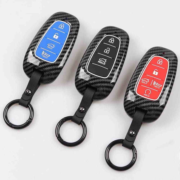 ABS Key Cover For Hyundai : Tucson 2022 4 Button Smart Key