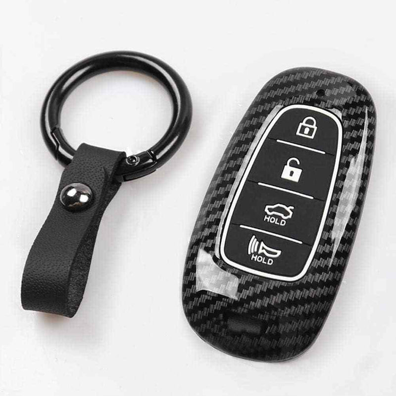 ABS Key Cover For Hyundai : Tucson 2022 4 Button Smart Key