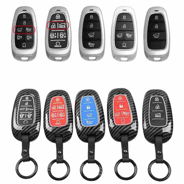 ABS Key Cover For Hyundai : Tucson 2022 4 Button Smart Key