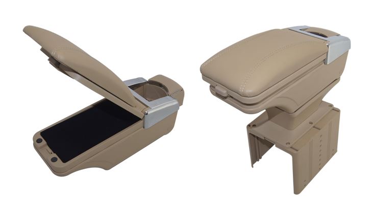 New!! 2015 Universal Car Arm Rest Centre Console Hand Rest BEIGE