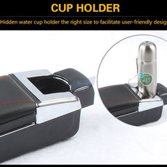 New Universal Car Arm Rest Centre Console Hand Rest BLACK