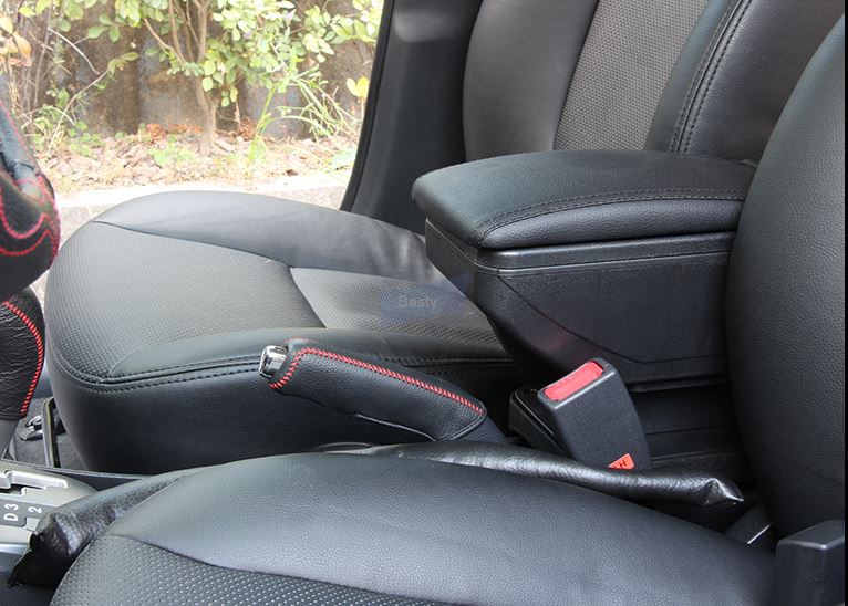 New Universal Car Arm Rest Centre Console Hand Rest BLACK