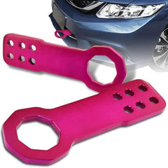 Anodized Finish Billet Aluminum Front Racing Tow Towing Hook Kit