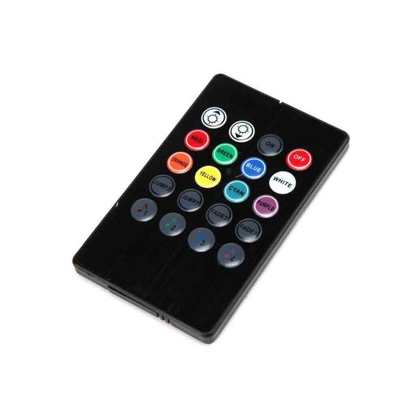 4 X 12LED Car Auto Interior Atmosphere Light Lamp Decoration With Remote Controller