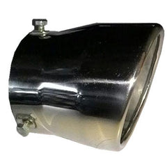 Car Oval 2.5 Inch Silencer Show Pipe Size(Medium)