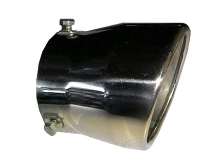 Car Oval 2.5 Inch Silencer Show Pipe Size(Medium)