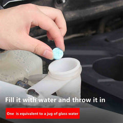 Auto Windshield Cleaner Glass Tablets, Car Wiper Detergent Effervescent Tablets