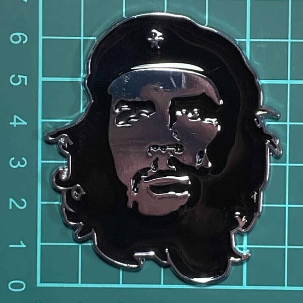 Automotive 3D Che Guevara Automotive Emblem Chrome Badge auto Decal Car Truck Bumper Fender Window Sticker For Army Morale Military