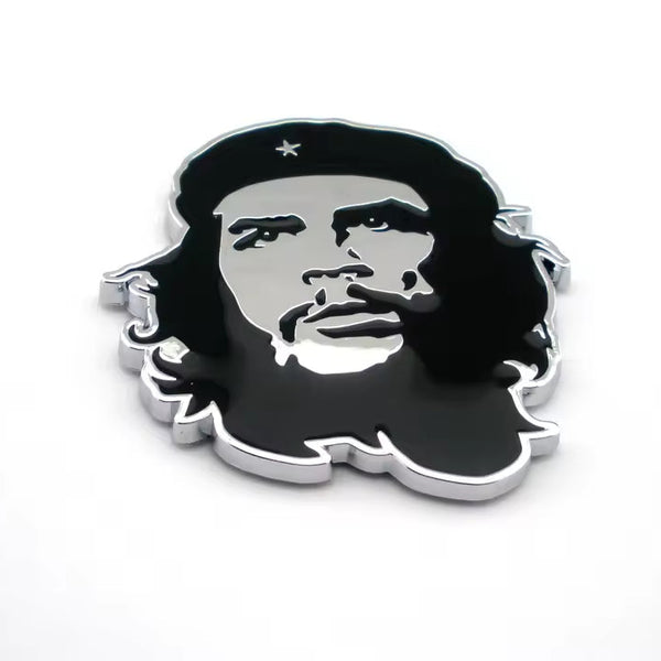 Automotive 3D Che Guevara Automotive Emblem Chrome Badge auto Decal Car Truck Bumper Fender Window Sticker For Army Morale Military