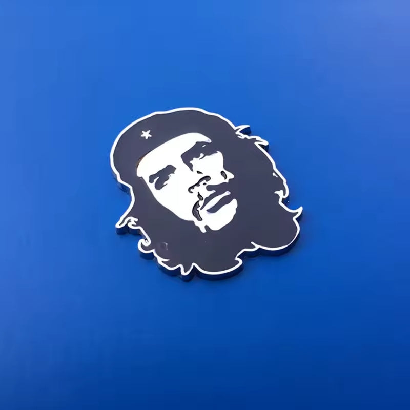 Automotive 3D Che Guevara Automotive Emblem Chrome Badge auto Decal Car Truck Bumper Fender Window Sticker For Army Morale Military