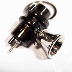 Automotive BOV Keychain Creative Blow Off Valve Auto Parts Accessories Key Chain Ring Keyfob Key Holder Keyring