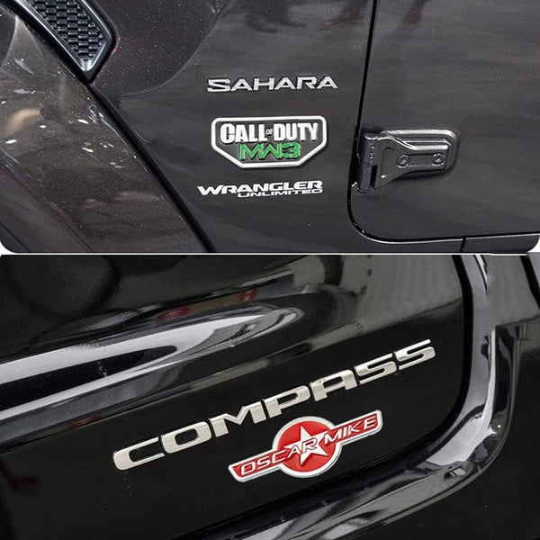 Automotive Car Call Of Duty Game Modern Warfare MW3 Metal Emblem Sticker Decal