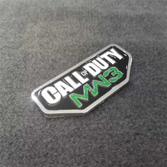 Automotive Car Call Of Duty Game Modern Warfare MW3 Metal Emblem Sticker Decal