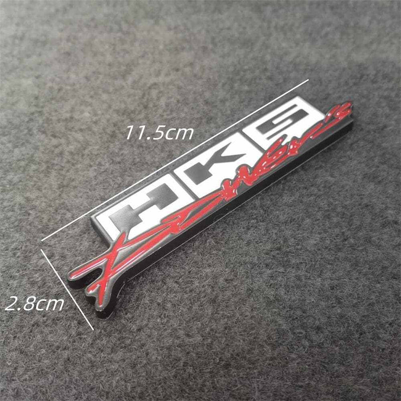 Automotive Car Emblem JDM Tuning Car Badge Emblem