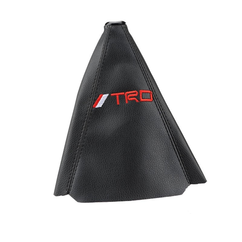 Car PVC Black Retainer/Black Stitch JDM Shift Knob Shifter Boot Cover MT/AT