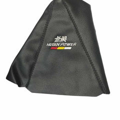 Car PVC Black Retainer/Black Stitch JDM Shift Knob Shifter Boot Cover MT/AT