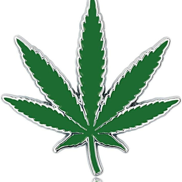 Automotive Fashional Car 3D Metal Personality Maple Leaf Emblem Tree Plant Leaf Vinyl Sticker