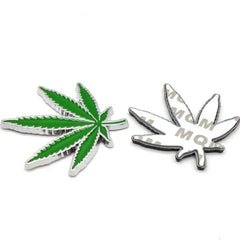 Automotive Fashional Car 3D Metal Personality Maple Leaf Emblem Tree Plant Leaf Vinyl Sticker