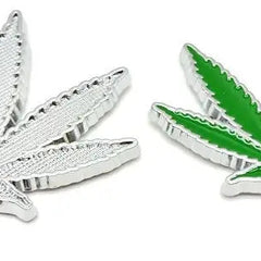 Automotive Fashional Car 3D Metal Personality Maple Leaf Emblem Tree Plant Leaf Vinyl Sticker