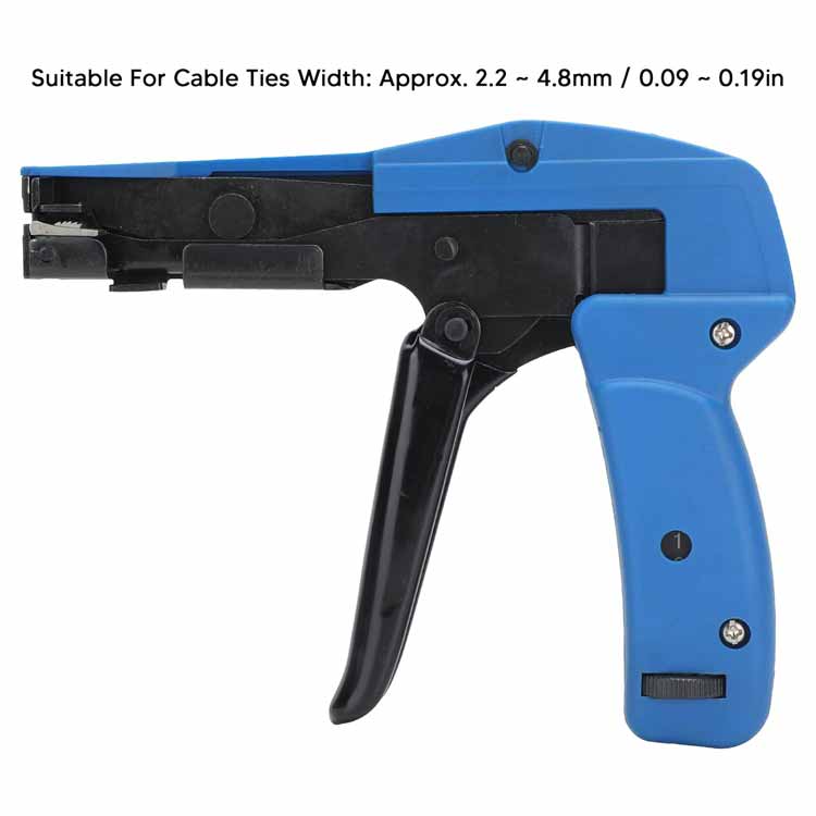 Automtoive Car Ergonomic Manual Fast Cutting Cable Tie Gun For Electrical Work