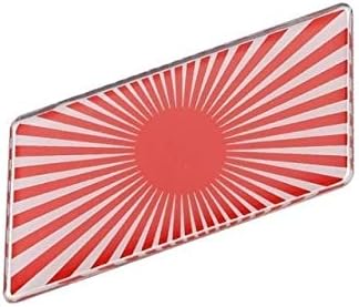 Autotmotive Car Bike JDM Sun Japan Rising Flag Color Fashionable Accessories Emblem Badge Decal Sticker